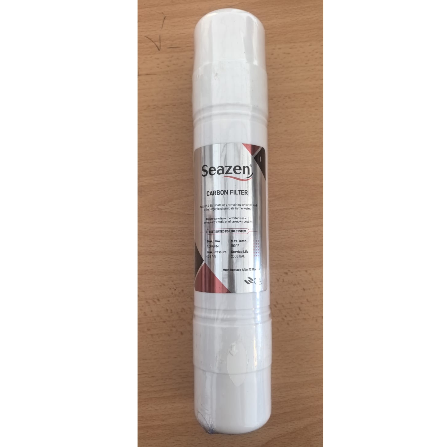 WATER FILTER CARTRIDGE SET OF 3 (SEDIMENT+ACTIVATED CARBON+POST CARBON). 