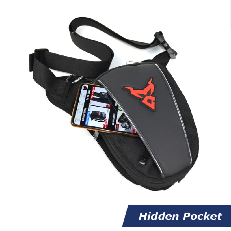 Norbinus Multifunction Motorcycle Drop Leg Bag Oxford Motorcycle Bag Outdoor Men Casual Waist Bag Fanny Pack Moto & Biker Bags Black 4 Leg Bag. 