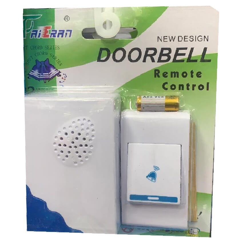 Wireless Remote Control Doorbell - 32 Melody - Cordless Door Bell - Free Battery. 