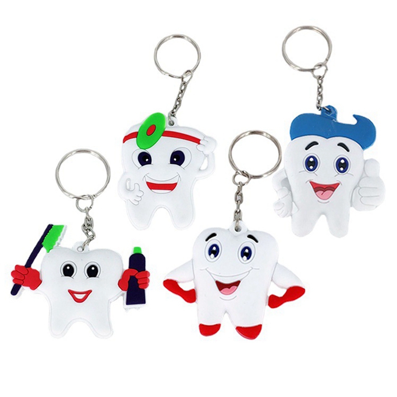 4pcs Pvc Key Ring 【SALE／79OFF】