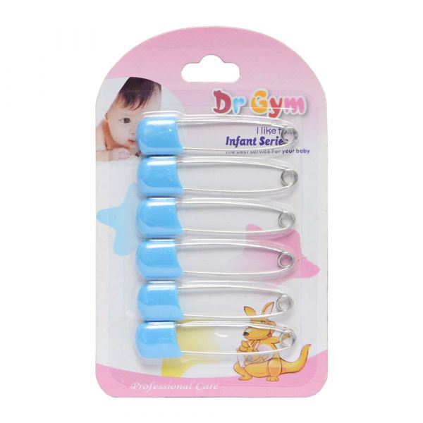 SAFETY PIN (DG-702)  Head Safety Pins Infant Kids Cloth Nappy Locking Brooch Buckles U-shaped Baby Care Shower Diaper Clips Holder |Blackkito|. 