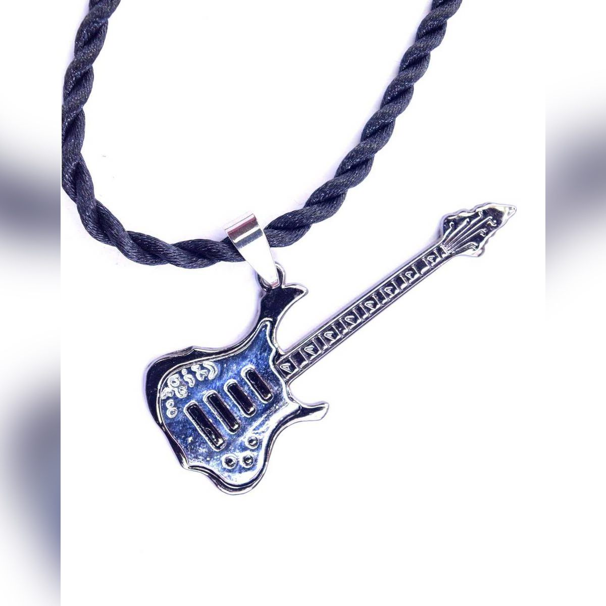 Men's Cord Chain Necklace - Blue