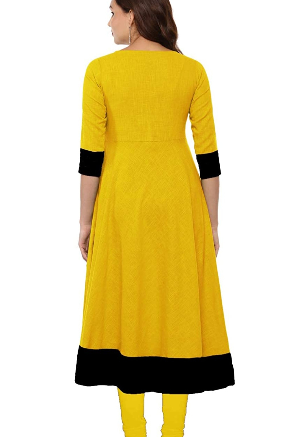 Plain frock 2024 style kurti