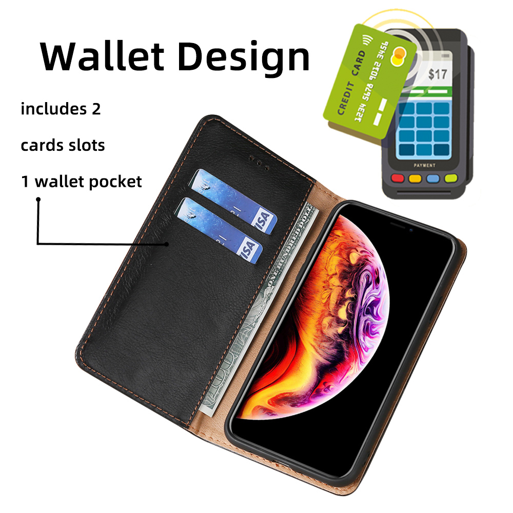 Case For Samsung Galaxy A70 Cover Magnetic flip leather phone case wallet card TPU back cover. 