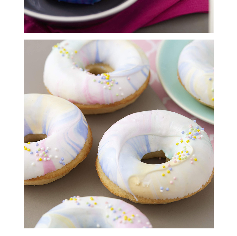 Non Stick Doughnut Baking Pan/Tray Stainless Steel Doughnut Pan 6/12 Cups Small Doughnuts Cake Mold/Tin Pans For Oven. 