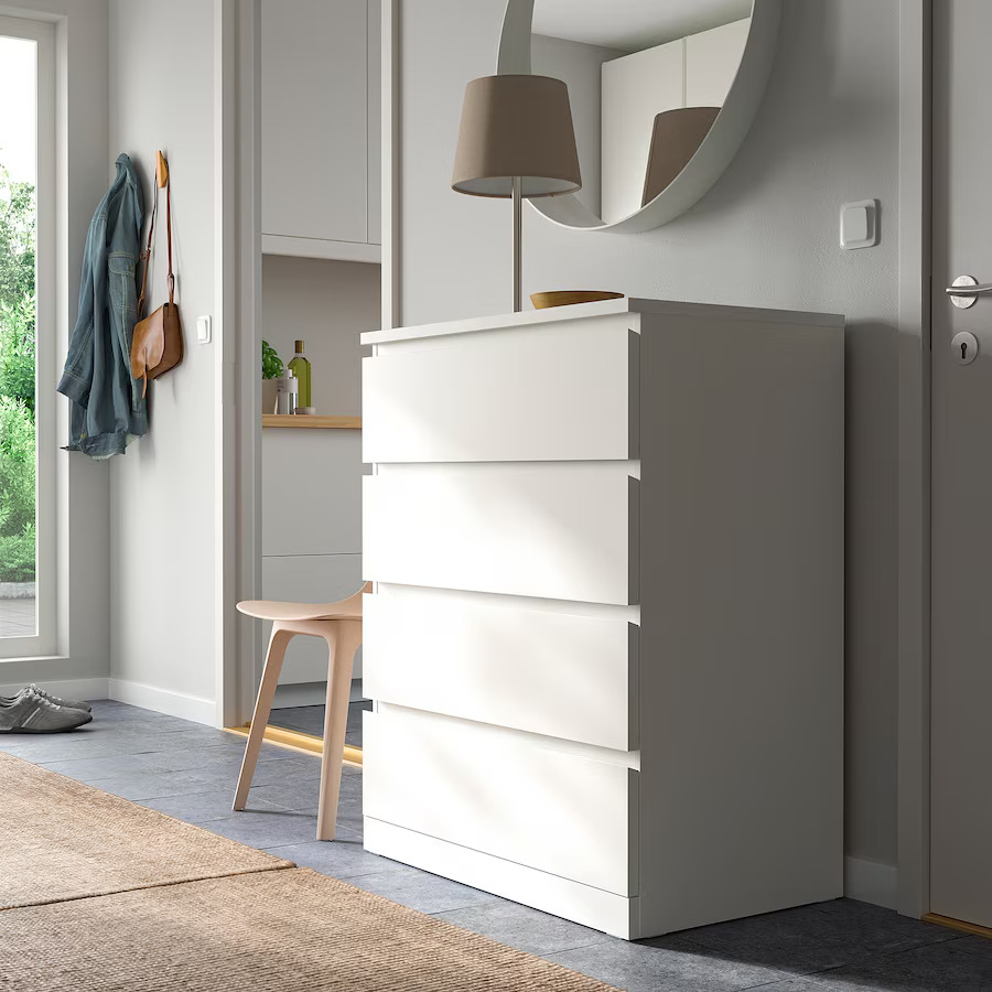 VTEC FURNITURE Modern Chest Of 4 Drawers