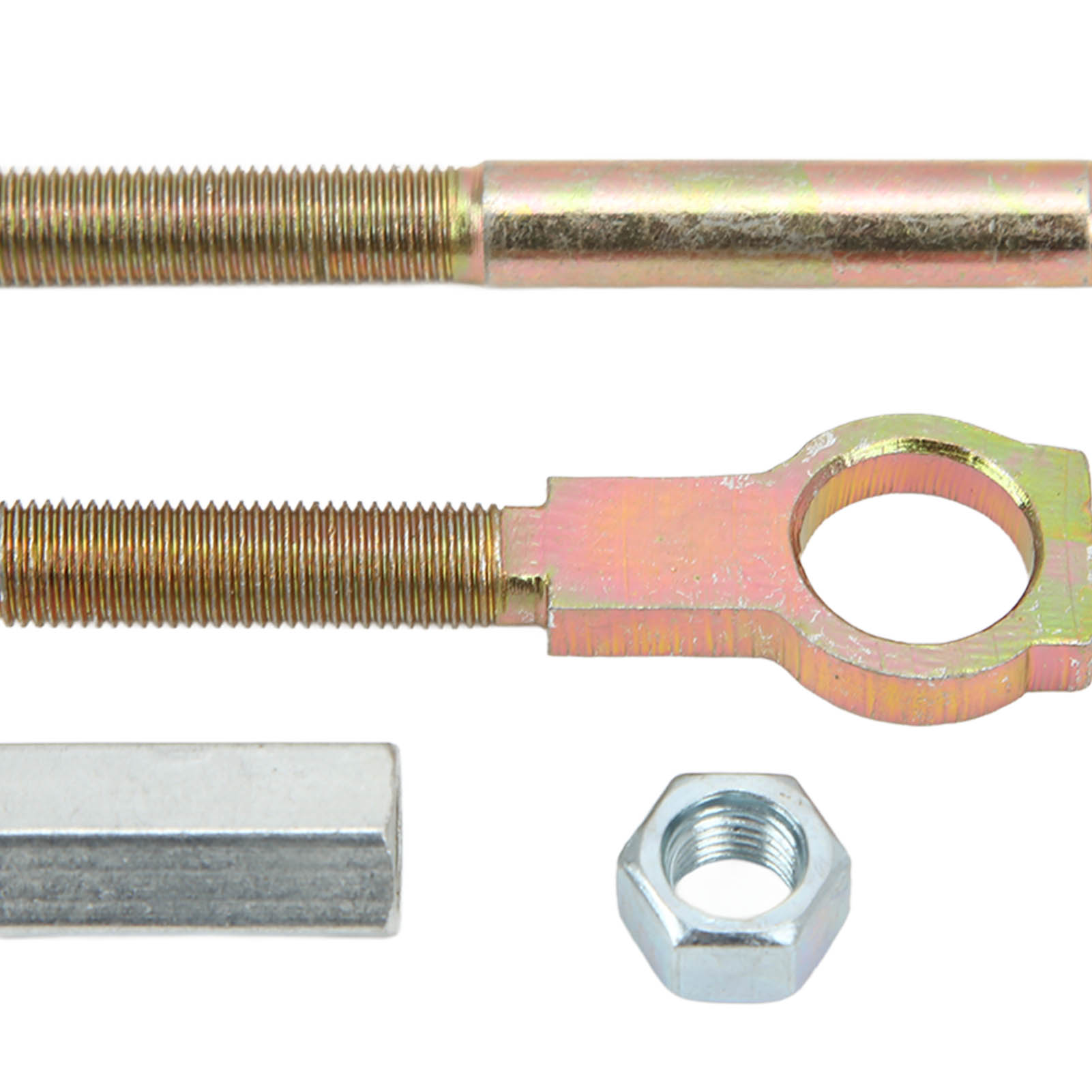 Master Cylinder Push Rod Kit Flexible Professional Repairing Adjustable 5/8 Eyelet Cylinder Push Rods for Automobile. 