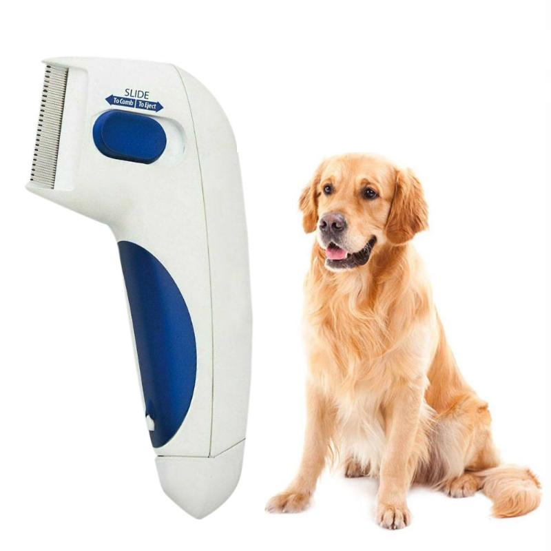 Flea Doctor Electric Comb-Great for Dogs & Cats Pet Brush Anti Tick Control |