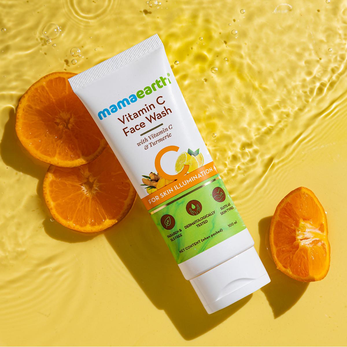 Mamaearth Vitamin C Face Wash 100Ml