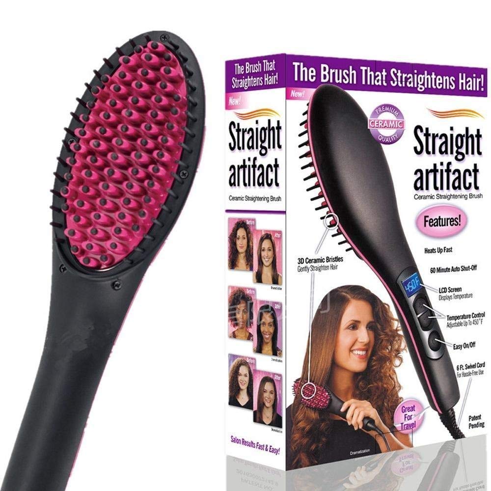 hair straightener brush daraz