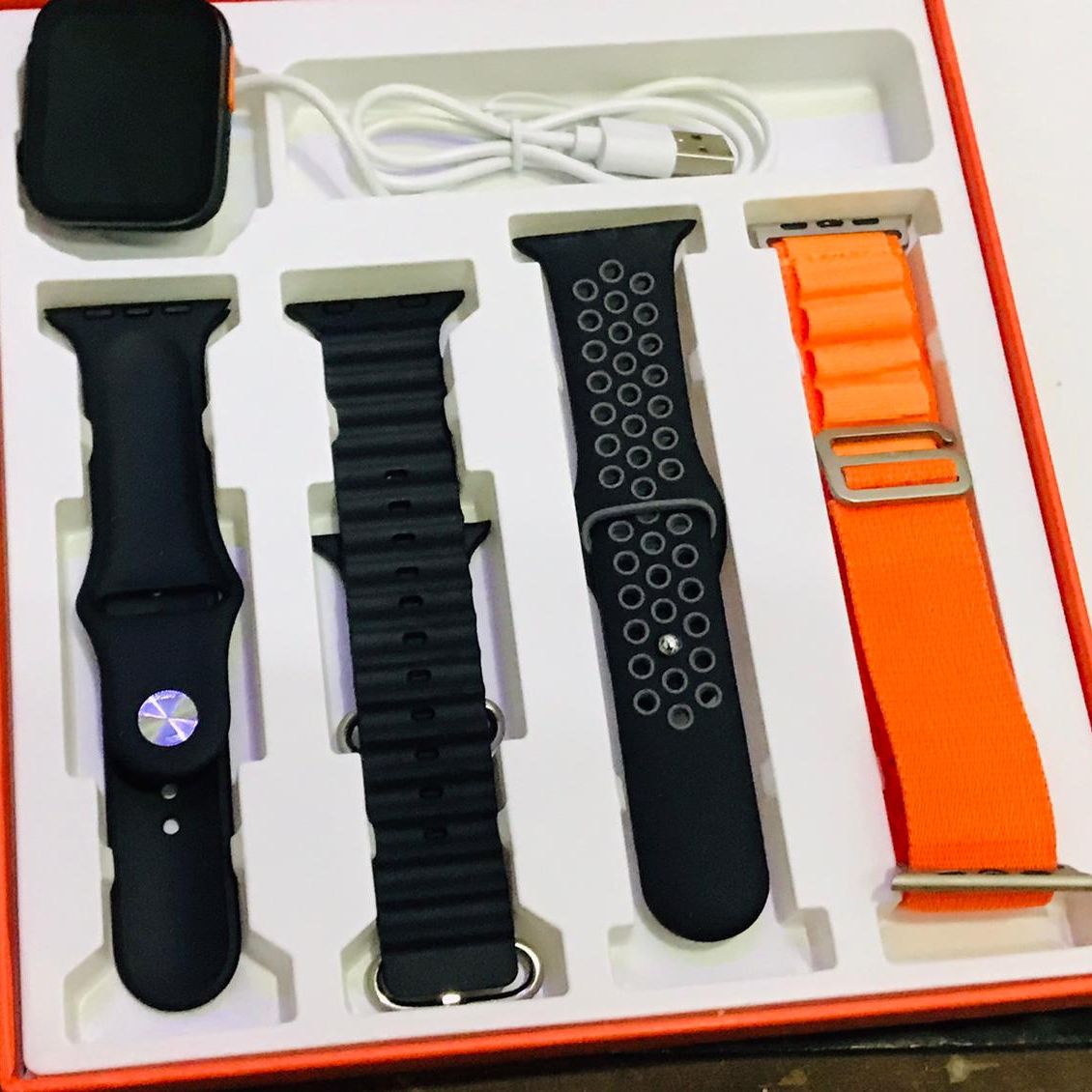 Ultra Y10 Smart Watch With 4 Strap Daraz.lk
