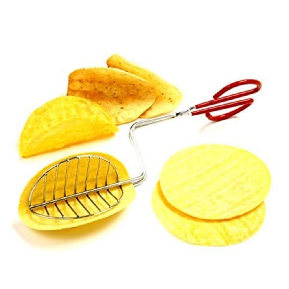 Taco Maker Press Fried Taco Shells Mold Crisp Deep Fryer Kitchen Tools Gadgets. 