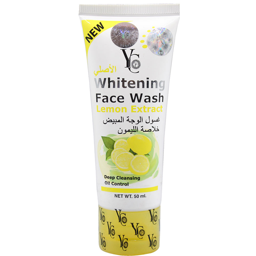 lemon whitening face wash