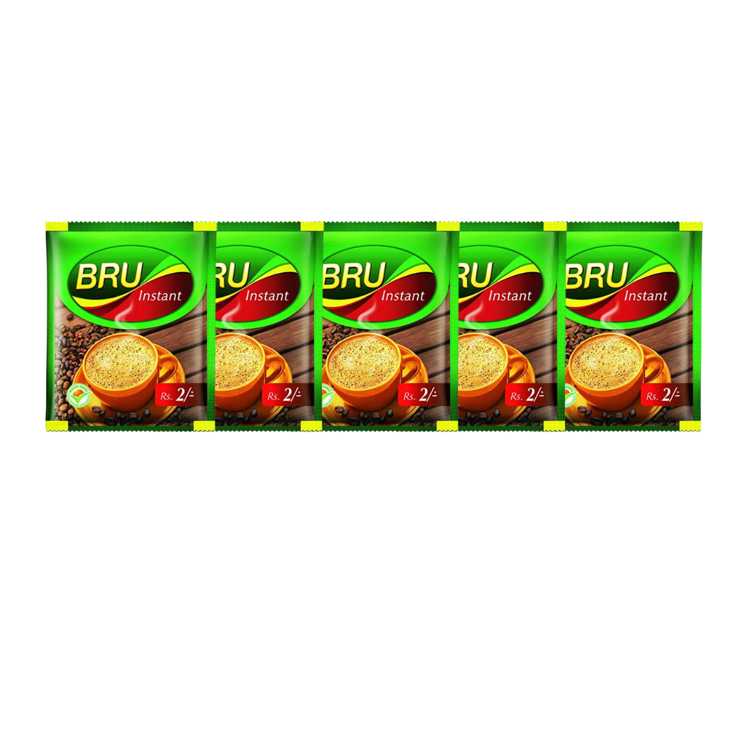 Bru Instant Coffee Sachet 2.2g (Pack of 5)