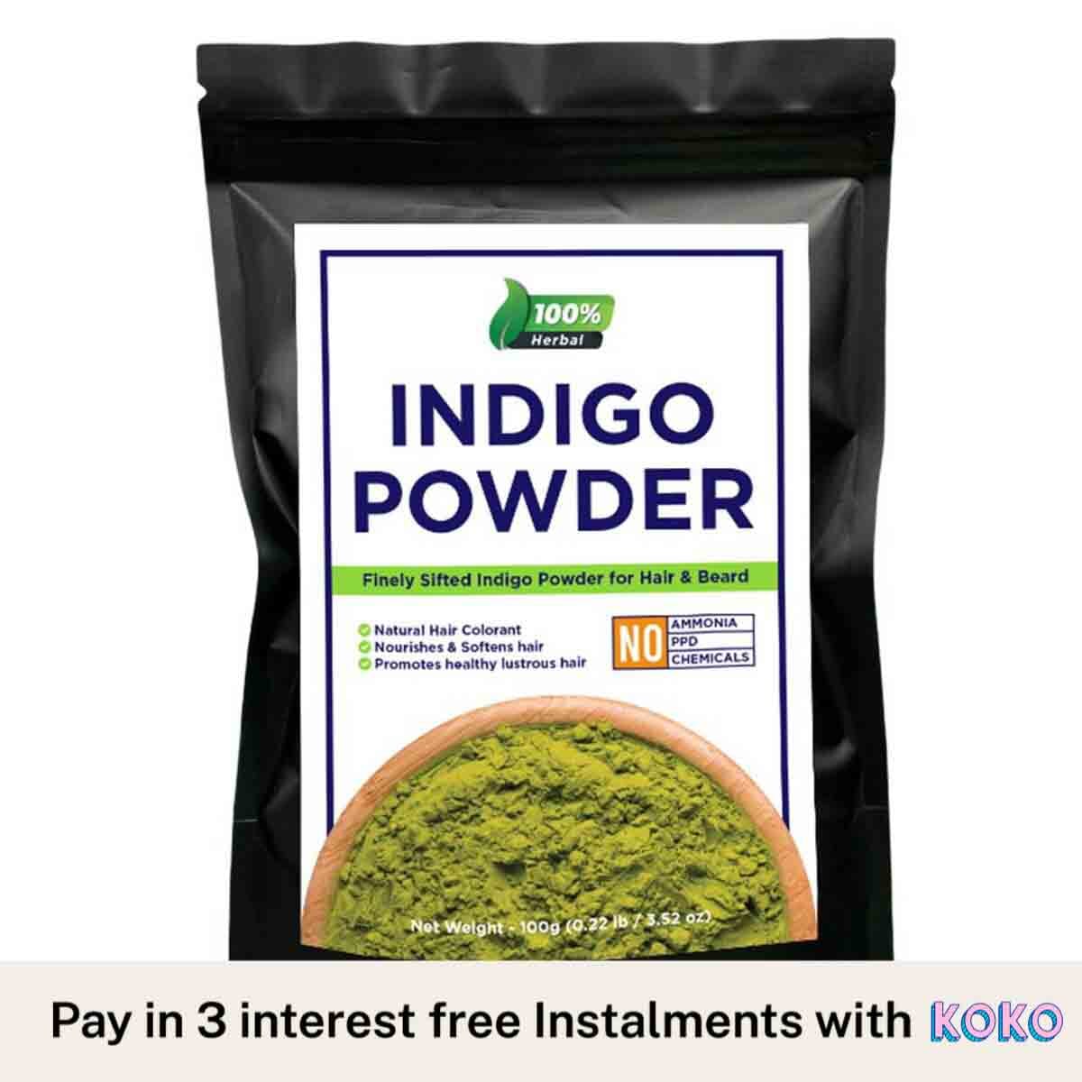 Ganga Herbals Indigo Powder 100g: Buy Online at Best Prices in SriLanka | Ganga Herbals Indigo Powder 100g: Buy Online at Best Prices in SriLanka |
