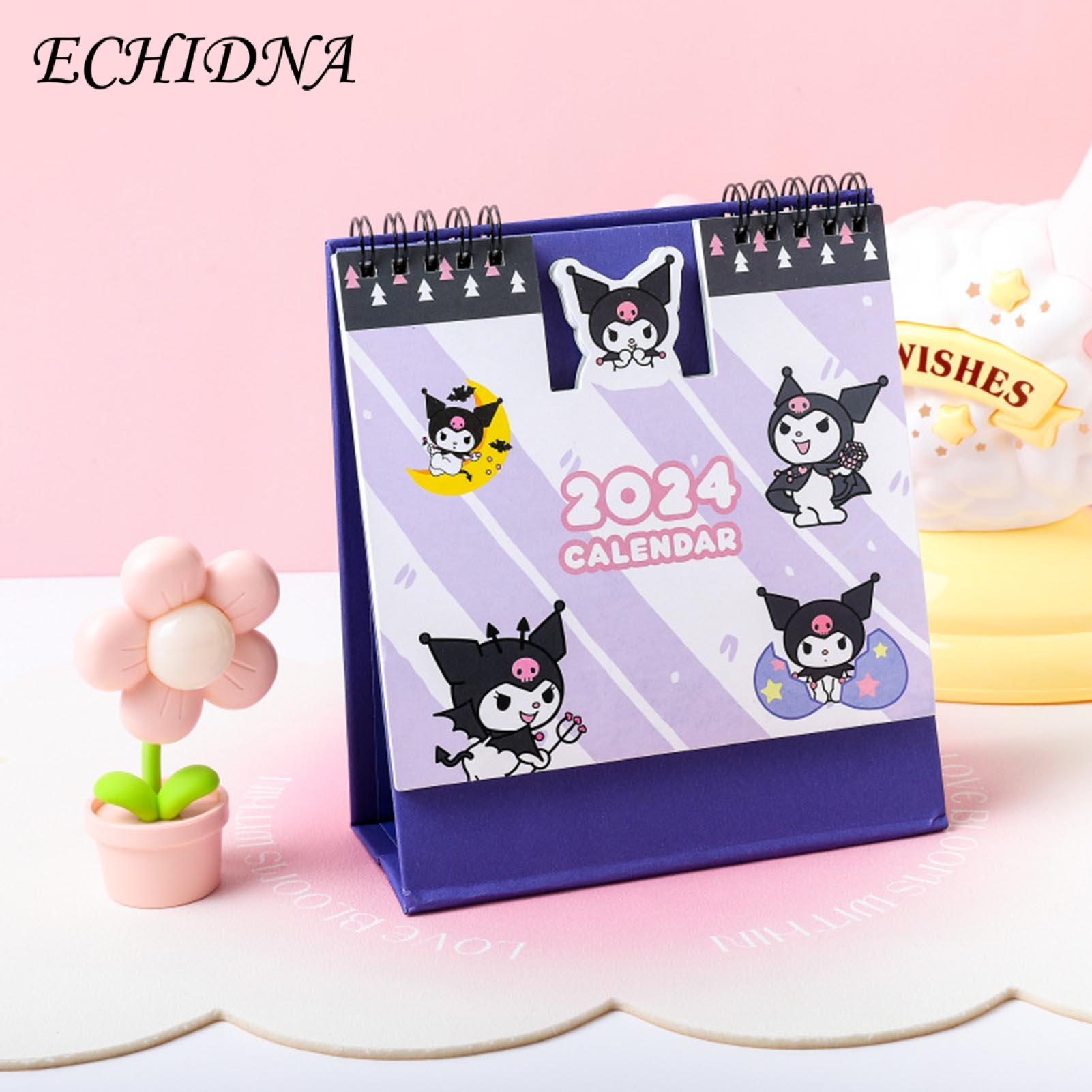 Desktop Calendar Adorable Cartoon Animal Desk Calendar 2023-2024 Monthly Planner for Southeast Asian Buyers 2024 Desk Calendar. 