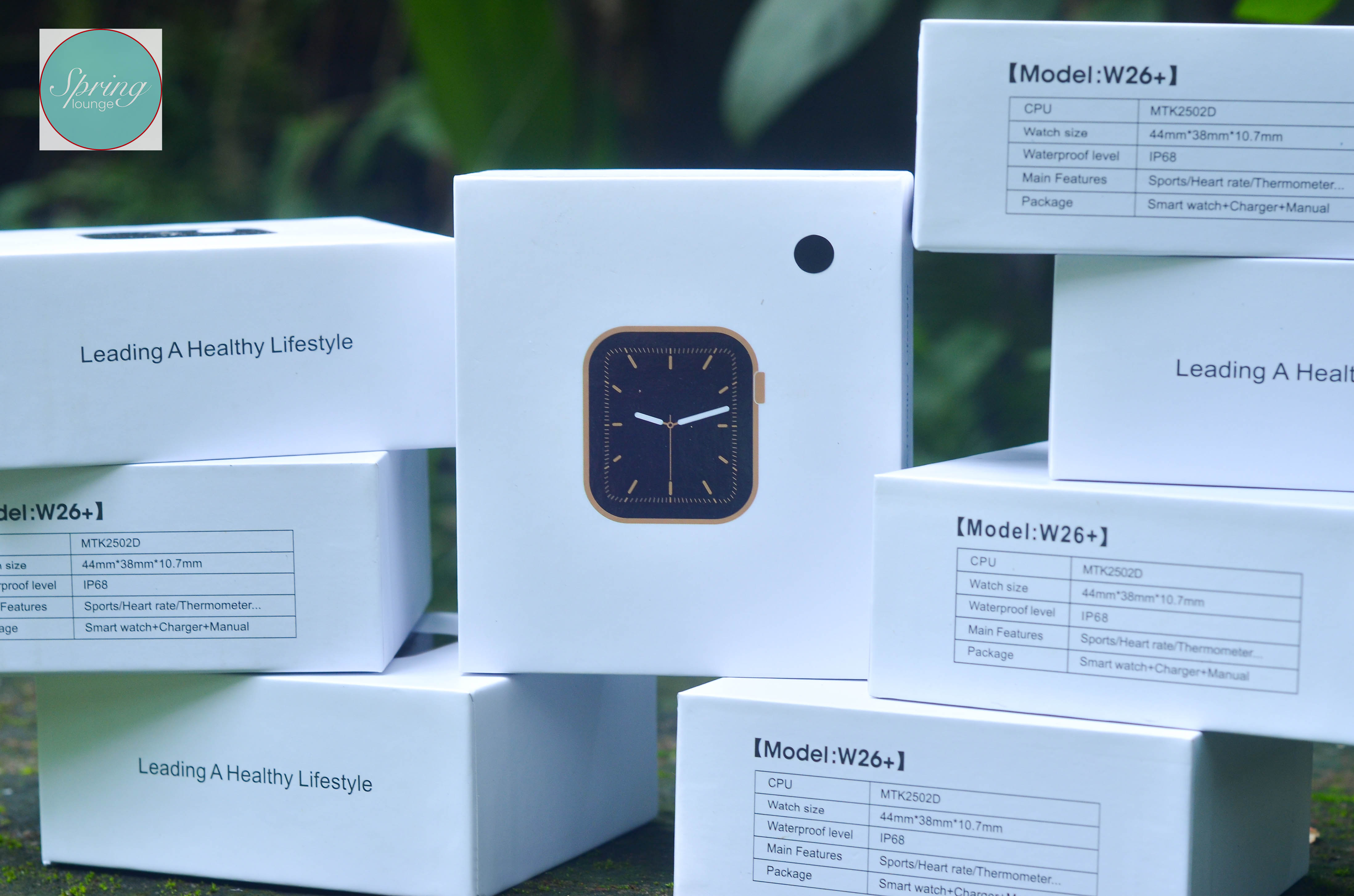 2021 W26 Upgrade series 6 W26+ Smartwatch iwo 13 ip68 seri w26 plus, w26  pro with Customize Watch faces option: Buy Sell Online @ Best Prices in  SriLanka | Daraz.lk