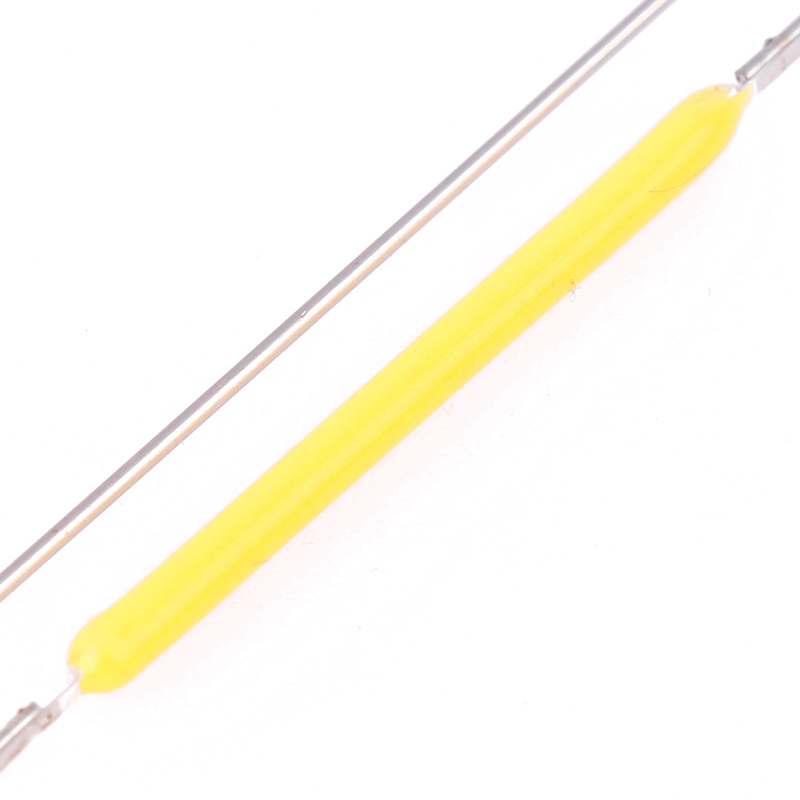 10Pcs 3V 30MM Led Filament Bulb Lamp Parts Ceramic Spot Welding Filament Wire Lamp Led Diode Partial Bulb Chip Parts. 