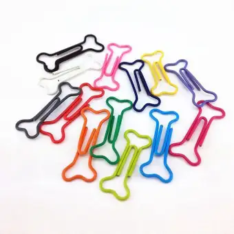 Hot Deals 100pcs Bone Shape Multicolor Metal Paper Clips Buy Sell Online Best Prices In Srilanka Daraz Lk