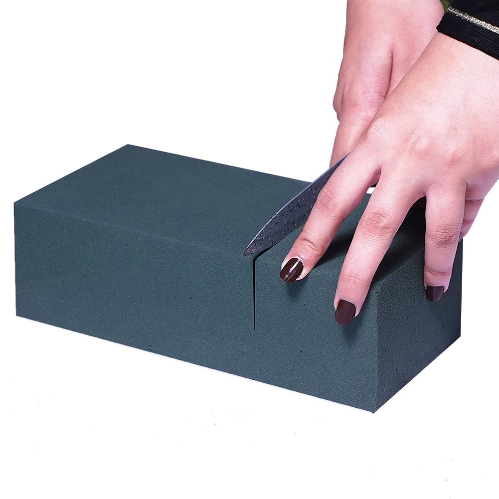 8 Pack Floral Foam for Fresh and Artificial Flowers,Dry and Wet Floral Foam Blocks for Wedding,Birthday,Home Decoration. 