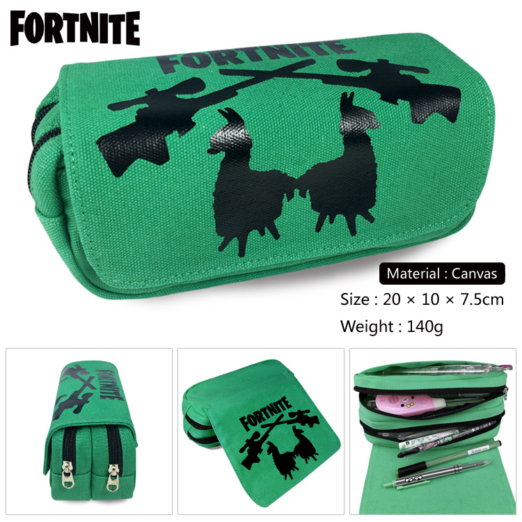 2023 Battle Royale Pencil Case for Boys Fortnite Game Large Capacity Pen Bag Student School Supplies Kids Gift. 