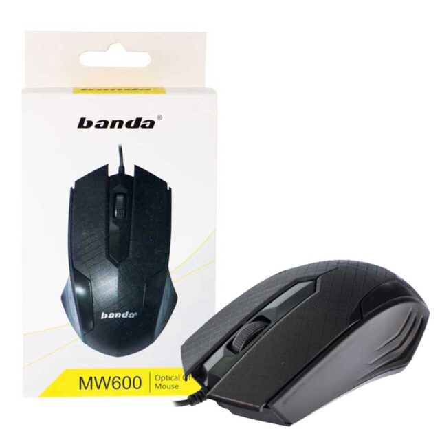 High Quality Banda MW600 Gaming Usb wired mouse. 