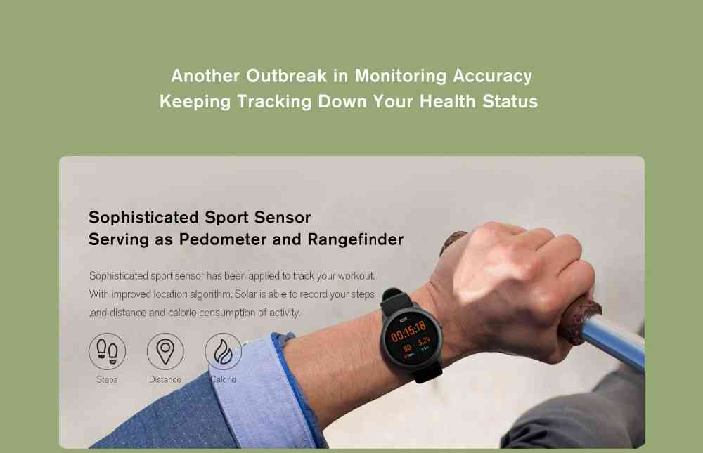 Xiaomi Haylou Solar LS05-1 Smart Watch Black. 