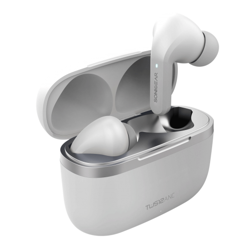 SONICGEAR EARPUMP TWS 12 ANC ( Active Noise Cancellation )BLUETOOTH POD EARBUD. 