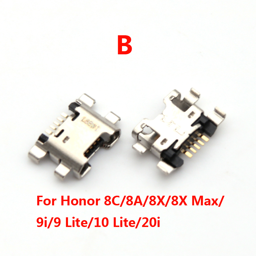 【7efc9af3】For Huawei Honor 9 9 lite 9i V9 play 9X Mini Type C Micro USB Charge Charging Connector Plug Jack Dock Socket Power Plug. 