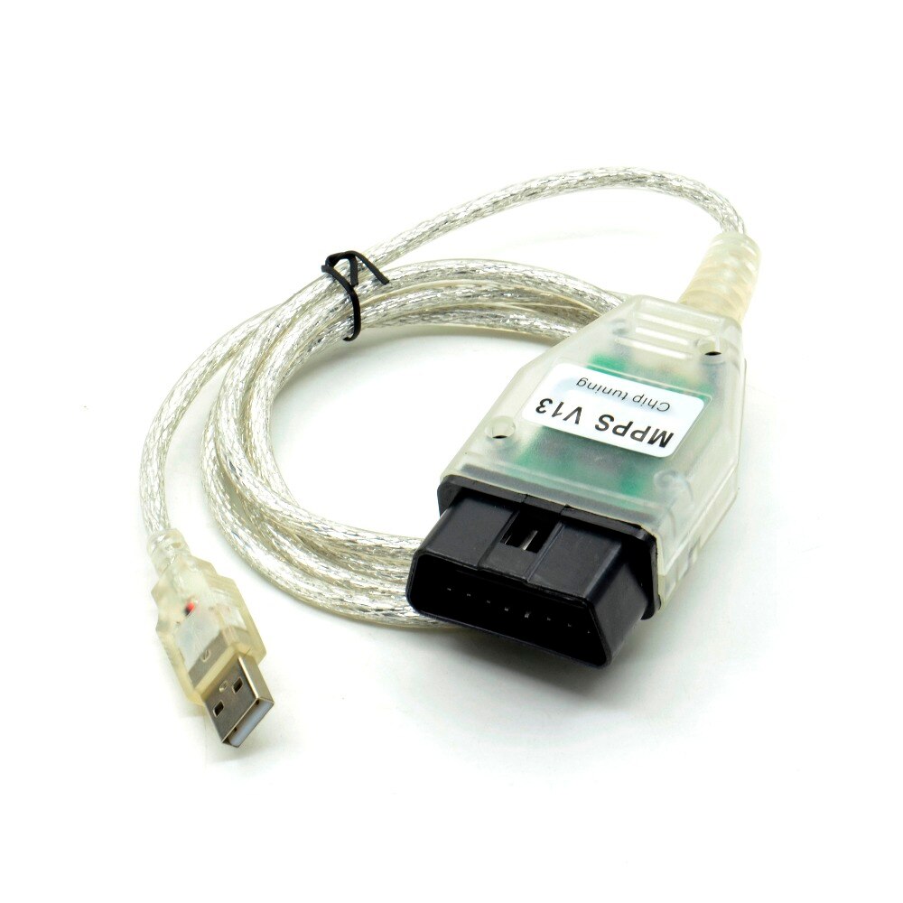 ECU Programmer SMPS MPPS V13.02 V13 K CAN Flasher C Tuning Remap MPPS V13.02 OBD2 Car Diagnostic Cable With Multi-Language - Multicolor. 