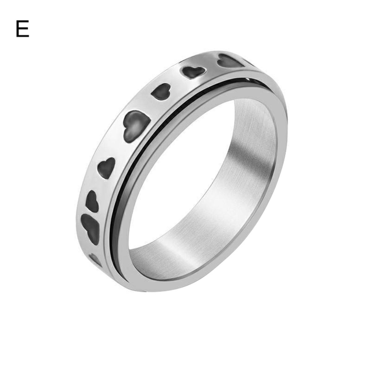 Spinner Rings Long Lasting Adult Spinner Fidget Band Rings