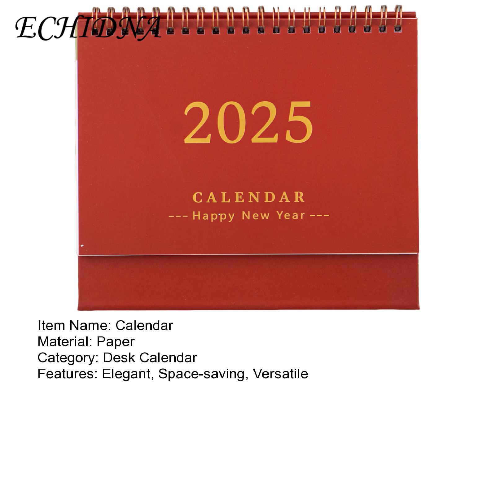 Vertical Flip-top Calendar 2025 Mini Desk Calendar Daily Planner Flip Calendar To-do List Memo Pad Time Management Schedule Organizer for Office Home School Compact Efficient Scheduler for Busy Home. 