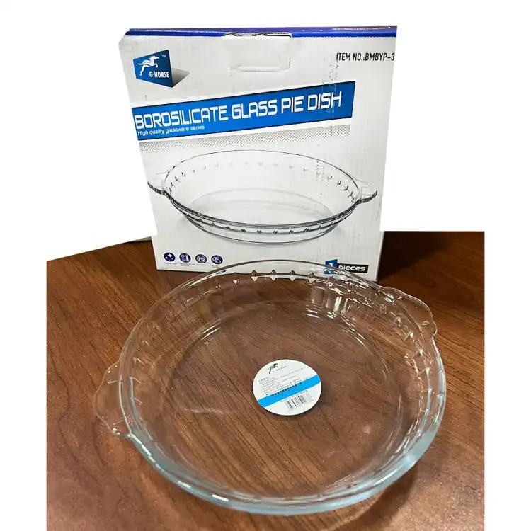 8 inch outlet glass pie plate