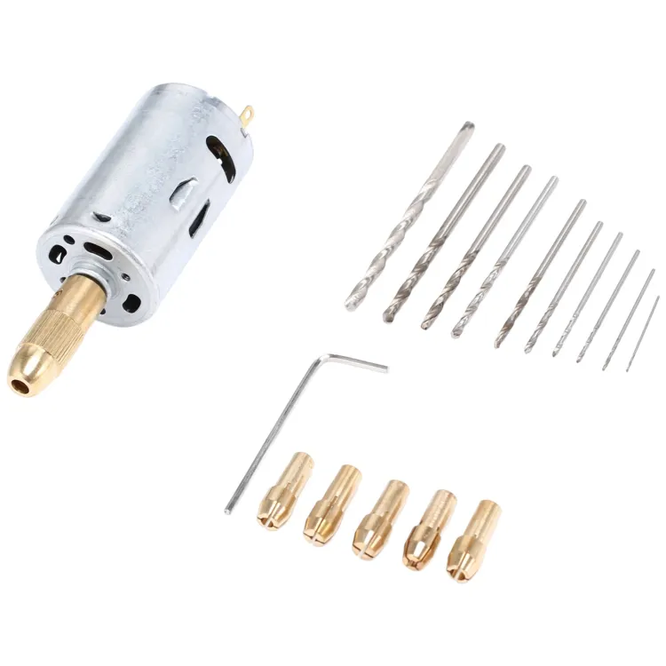 Mini drill chuck for deals dc motor