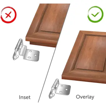flush cabinet door hinges