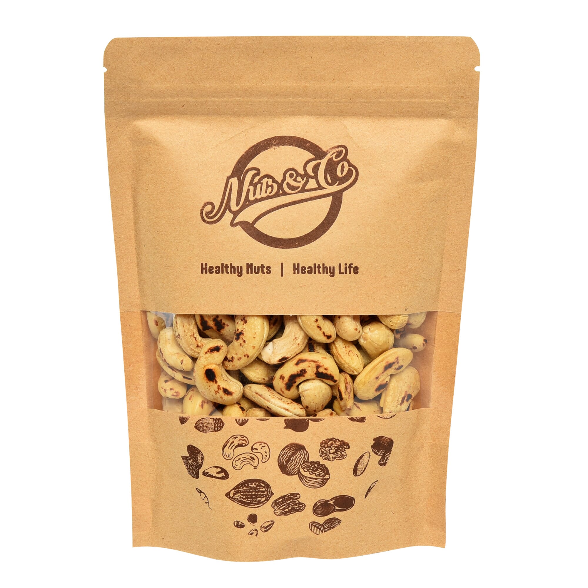 Nuts & Co Srilankan Burnt Cashew Nuts -100g