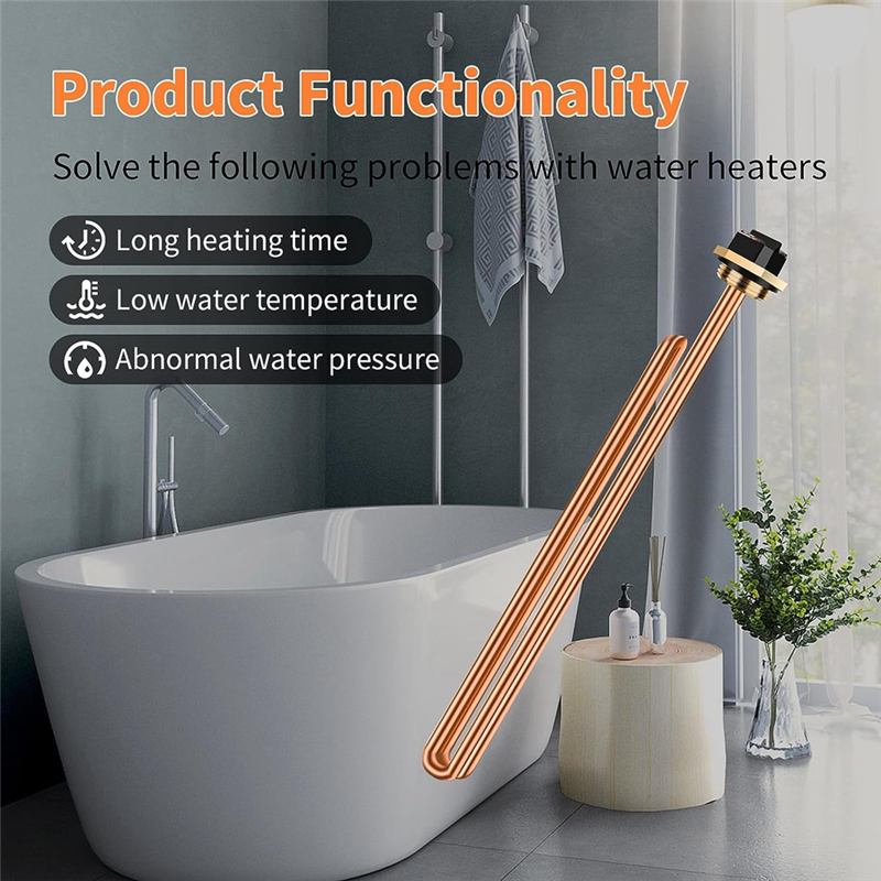 9000W 240V HE90240 Heating Elements for Electric Water Heater for Eco 18 24 27 36 for Electric Tankless Water Heater Durable Easy to Use. 