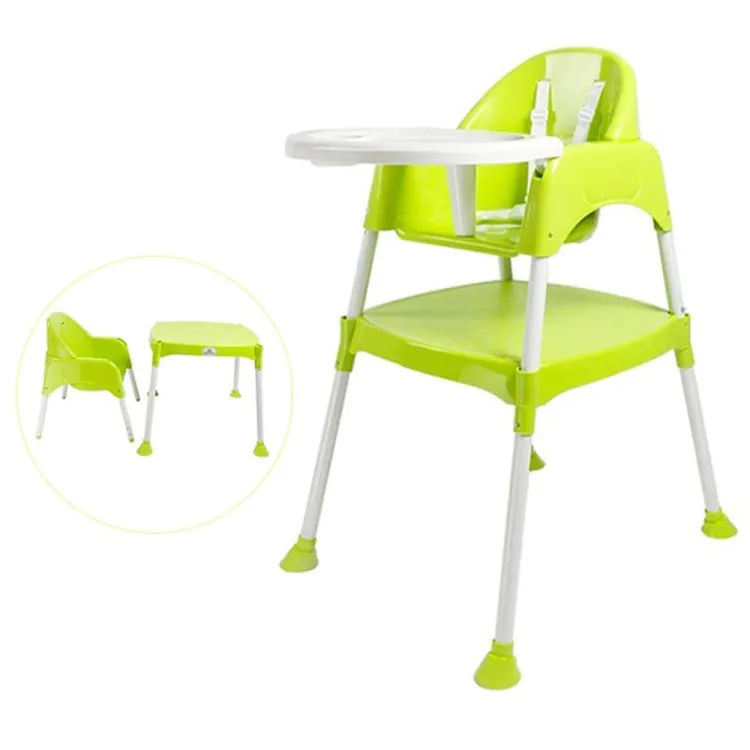 Portable tray for outlet restaurant high chair