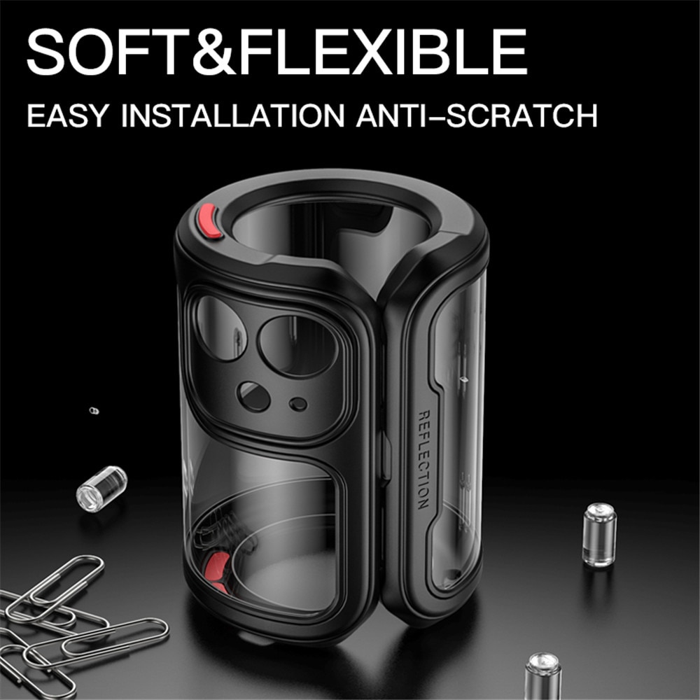 【ThinkWay】Armor Bumper Phone Case For iPhone 12 11 Pro Xs MAX XR X 7 8 Plus SE 2 Shockproof Transparent Silicone Airbag Back Cover Fundas. 