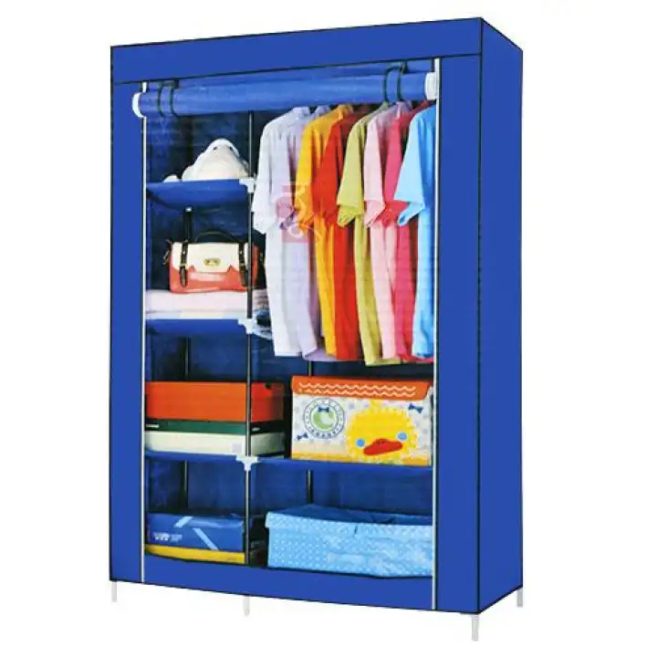 Portable Double Canvas Wardrobe Buy Sell Online Best Prices In