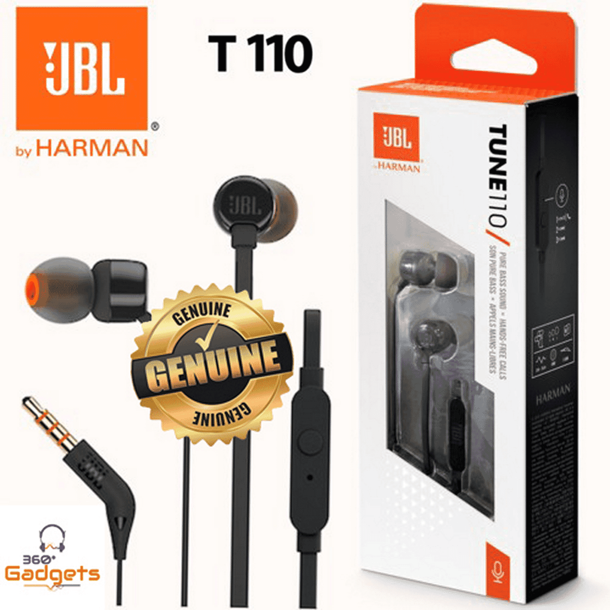 Jbl t110 best sale original vs fake