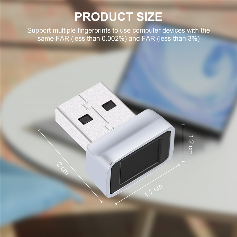 USB Fingerprint Reader for Windows Security Key Biometric Fingerprint