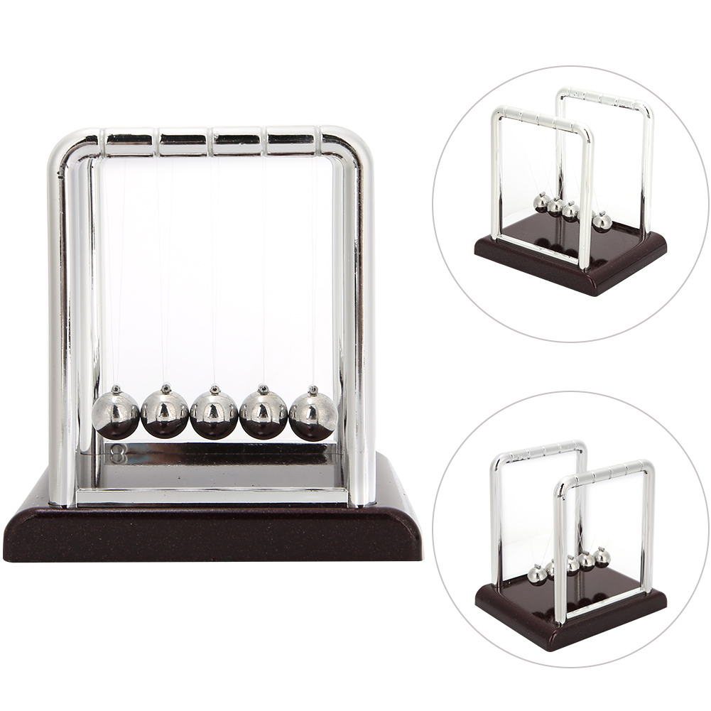 newton's cradle balance ball physics science pendulum desk gadgets decor. 