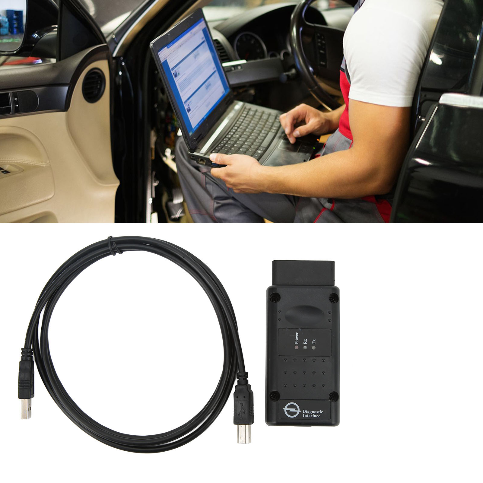 Car Scan Tool, OBD2 CAN BUS Many Control Units for OPCOM Diagnostic Interface Professional for Vehicle. 
