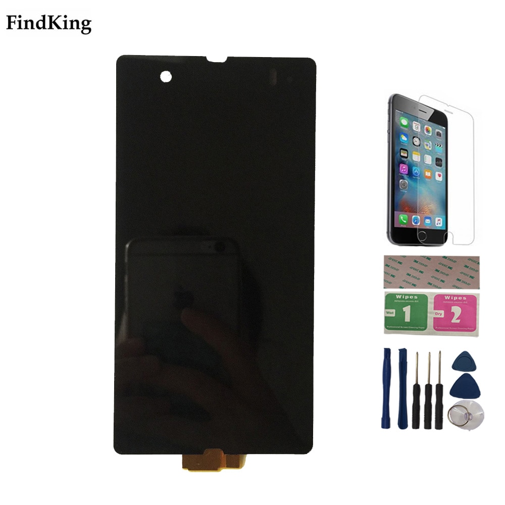 LCD Display Xperia Z L36h C6603 C6602 C6601 C660X LCD Display Touch Digitizer Frame Tools