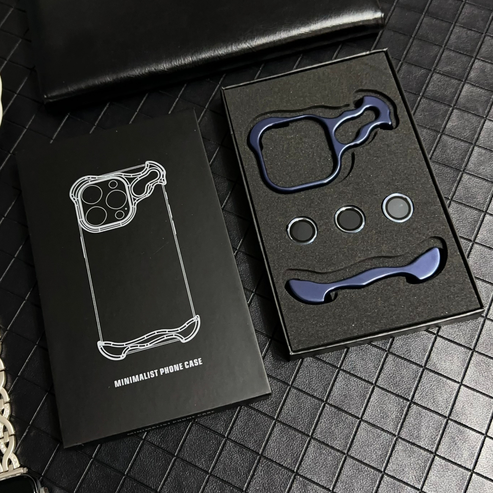 HOCE Aluminum Alloy Irregular Metal Phone Cover For iPhone 16 15 14 13 12 Pro Max 15 16 Plus Case Lens Ring Film Protection Shockproof Cases No Bumper. 