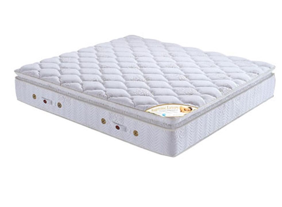 Suyamas Supreme Luxury Pillow Top 12.5" - Queen Size Pocketed Spring Mattress (60" x 72" x 12.5")