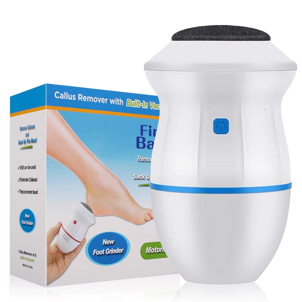 Electric Foot Grinder Pedicure Tools Callus Remover Foot Care Tool Remover Absorbing Machine Dead Skin Foot Polisher Trimmer