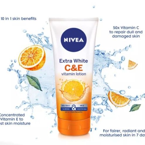NIVEA Extra White Vitamin C & E Lotion 320Ml. 