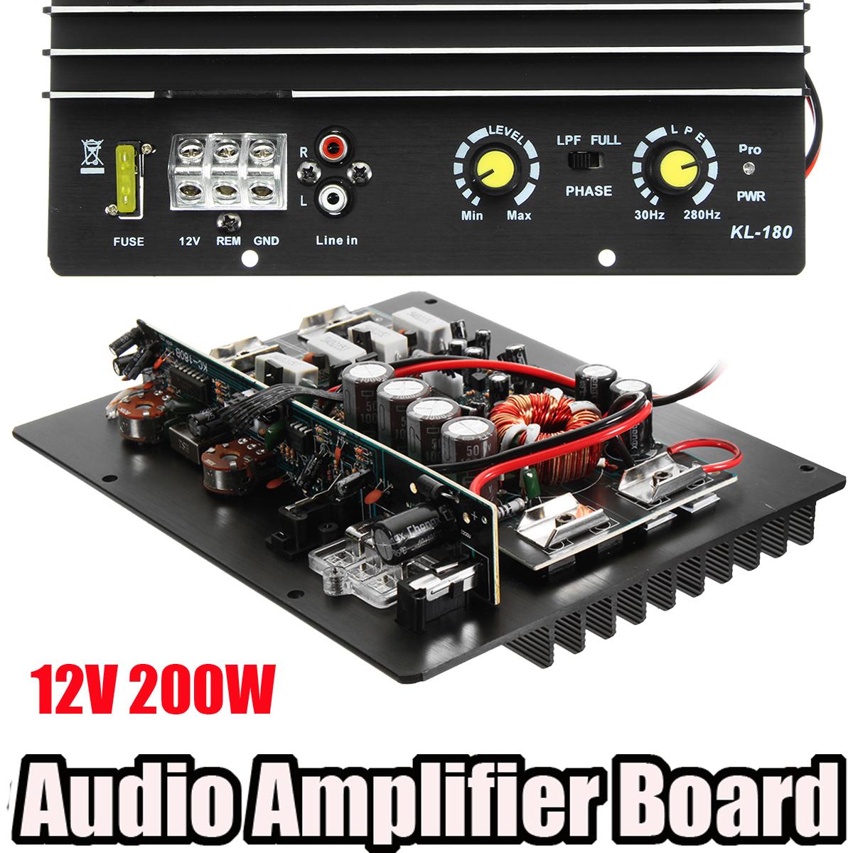 200 watt subwoofer amplifier